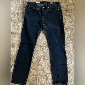 GAP Dark Wash Always Skinny Jeans 28 Short